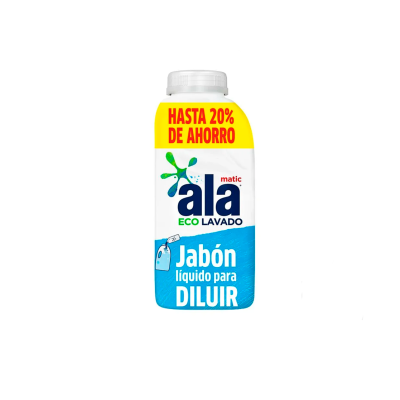 Jabón Liquido Ala Matic Máxima Blancura 500 ml