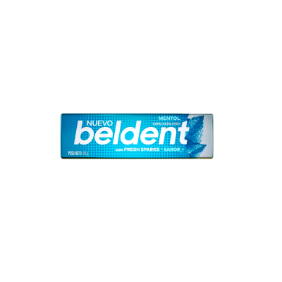 Chicle Beldent Mentol 10 gr