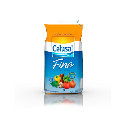 Sal Fina en Paquete Celusal 500 gr
