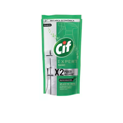 Limpiador Liquido Cif Baño Expert Doypack 450 ml