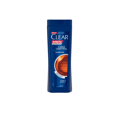Shampoo Clear Anticaspa Caída y Control 400 ml