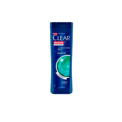 Shampoo Clear Anticaspa Limpieza Diaria 400 ml