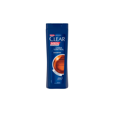 Shampoo Clear Anticaspa Caída y Control 200 ml