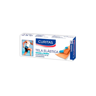 Curitas Tela Elástica 8 u 
