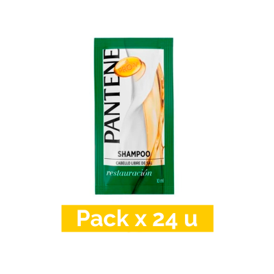 Shampoo Pantene Sachet Restauración x 24 u