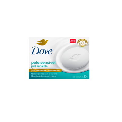 Jabón en Barra Dove Piel Sensible 90 gr 