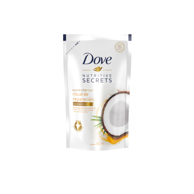 Shampoo Dove Ritual de Reparación Doypack 180 ml