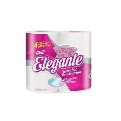 Papel Higiénico Elegante Hoja Simple x 30 Mts