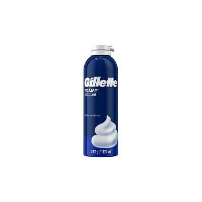 Espuma de Afeitar Gillette Foamy Regular 322 ml