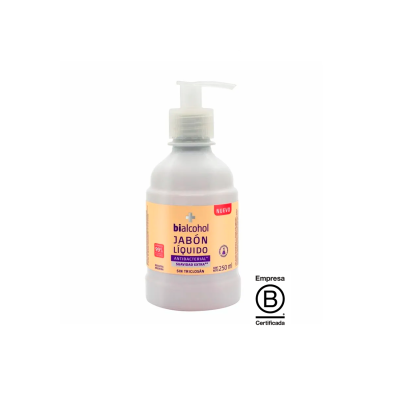 Jabón Líquido Bialcohol Antibacterial Extra Suavidad 250 ml