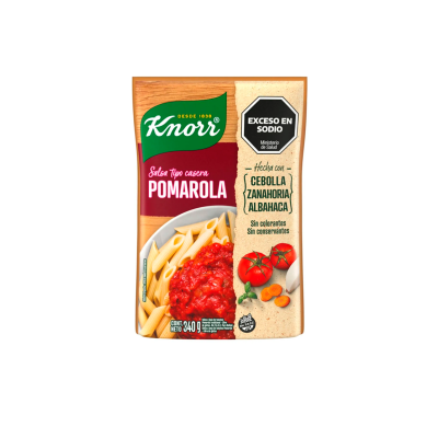 Salsa Knorr Pomarola Tradicional 340 gr