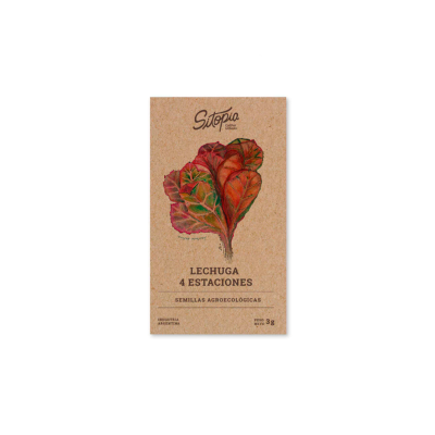 Semillas Lechuga 4 Estaciones 3 gr