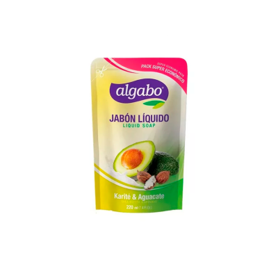 Jabón Liquido Algabo Karité y Palta Doypack 220 ml