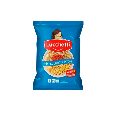 Fideos Lucchetti Tirabuzon N34 500 gr