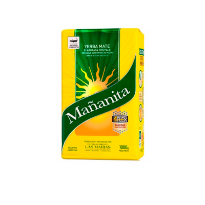 Yerba Mate Mañanita 4flex 1 Kg