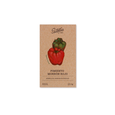 Semillas Morrón Rojo 1 gr