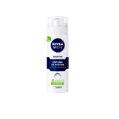 Espuma de Afeitar Nivea Sensitive 200 ml