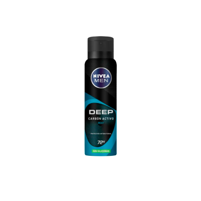 Antitranspirante Nivea Men Deep Beat Carbon Activo 150 ml 