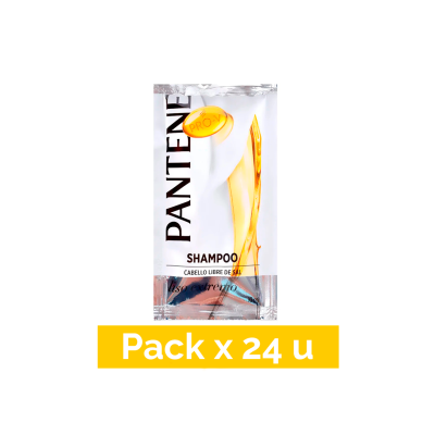 Shampoo Pantene Sachet Liso Extremo x 24 u