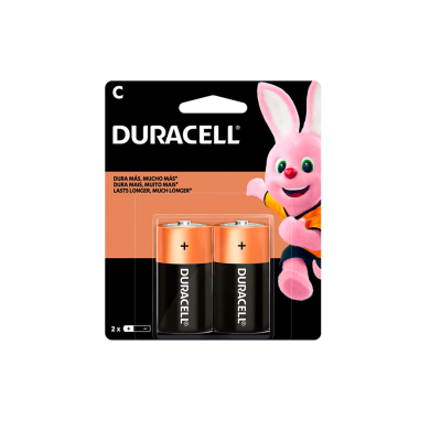 Pilas Duracell C x  2 u