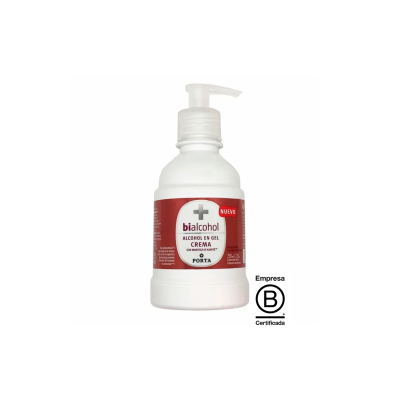 Alcohol en Gel Crema Bialcohol con Karite 250 ml 