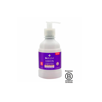 Jabón Líquido Bialcohol Antibacterial Extra Protección 250 ml