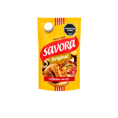 Mostaza Savora Original 500 gr