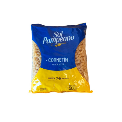 Fideos Sol Pampeano Cornetin 500 gr