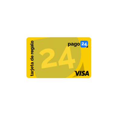 Tarjeta De Regalo Visa Pago24 $10.000 