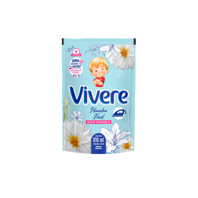 Suavizante Para Ropa Vivere Plancha Fácil Doy Pack 810 ml