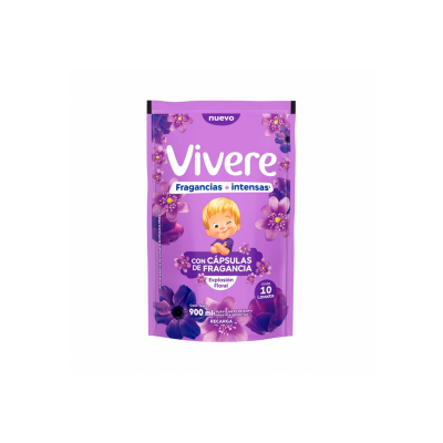 Suavizante Vivere Explosión Floral 900 ml
