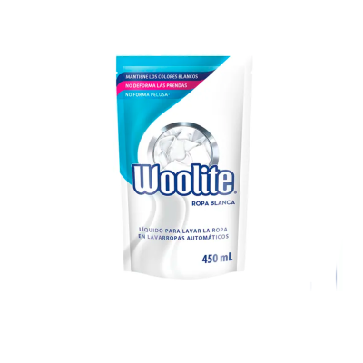 Jabón Liquido Woolite Ropa Blanca 450 ml 