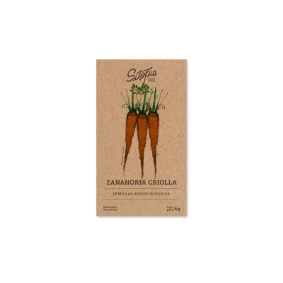 Semillas Zanahoria Criolla 4 gr