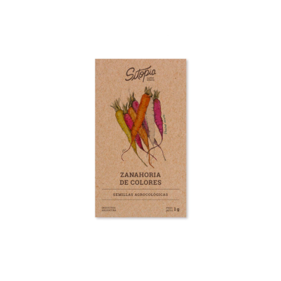 Semillas Zanahorias De Colores Mix