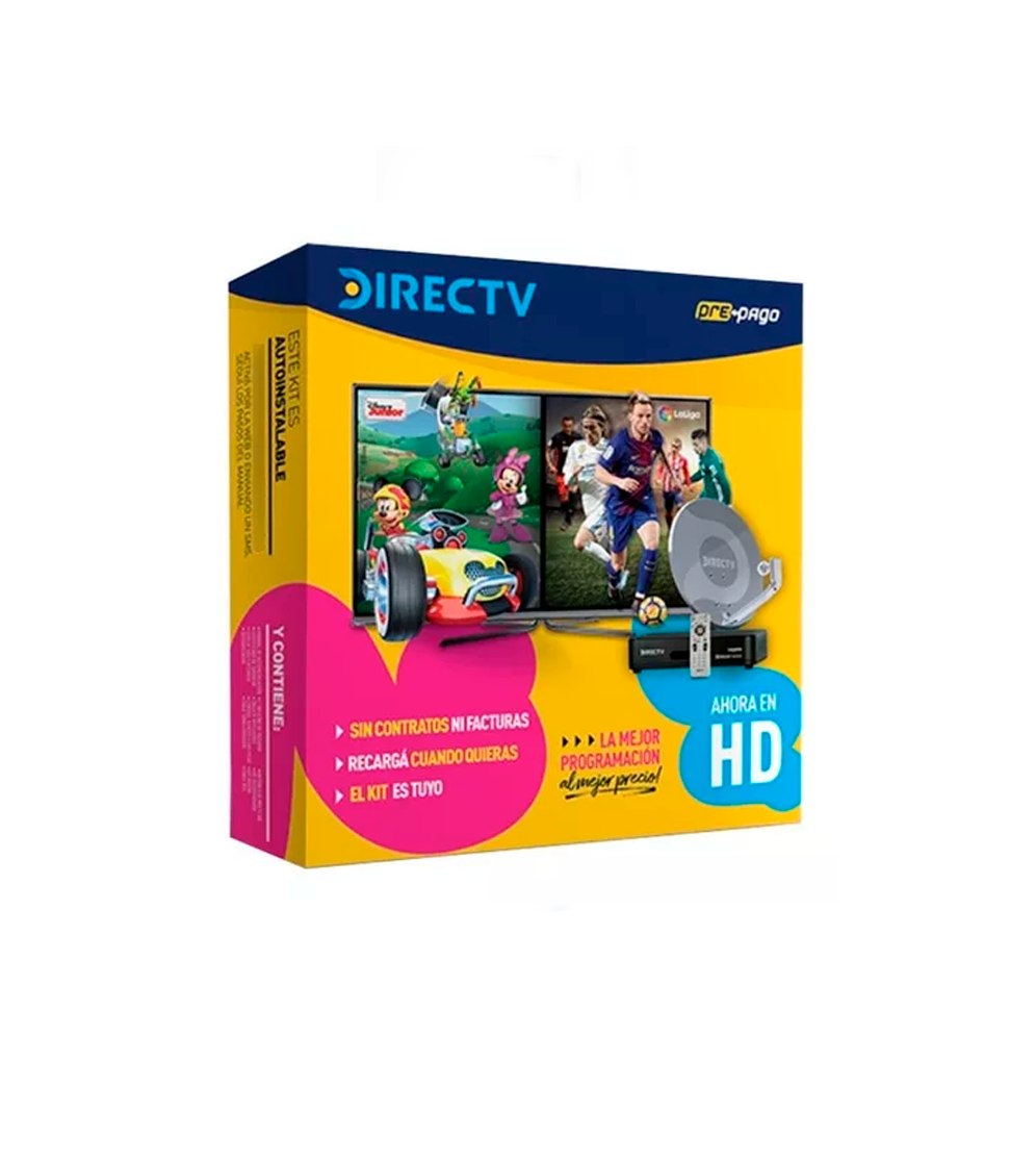 Antena Directv Prepago 46 Cm Hd Kit Audio Hdmi