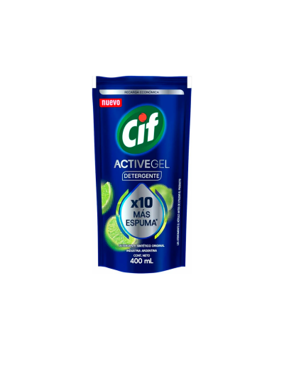 Detergente Cif Active Gel Doypack 400 ml