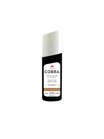 Pomada Cobra Para Calzado Autobrillo Blanco 60 ml