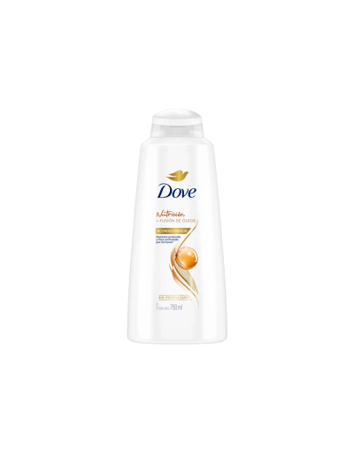 Acondicionador Dove Nutrición + Fusión de Oleos 750 ml