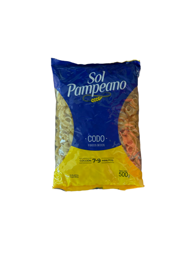 Fideos Sol Pampeano Codo 500 gr