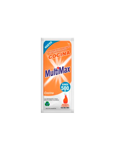 Limpiador de Cocina MultiMax Antigrasa Doypack 35 ml
