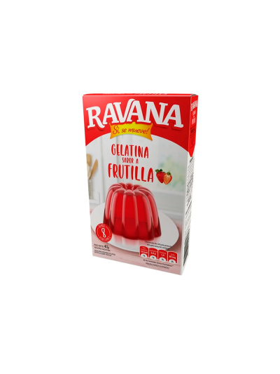 Gelatina Ravana Frutilla 40 gr