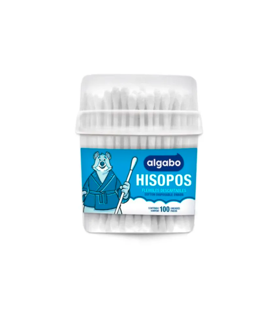 Hisopos Algabo 100 u