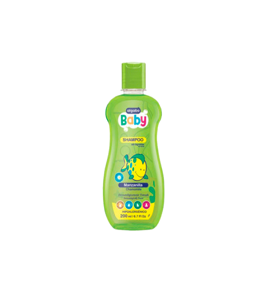 Shampoo Algabo Baby Manzanilla 444 ml