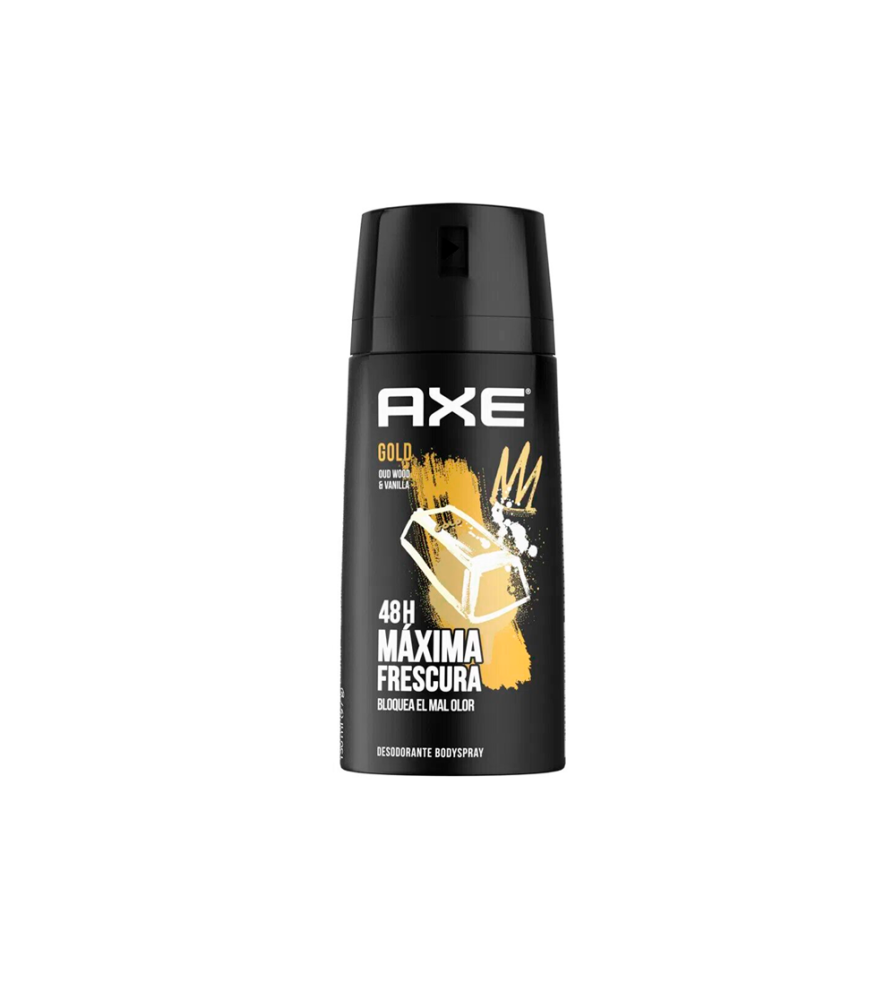 Desodorante AXE Gold Oud Wood y Vainilla 150 ml