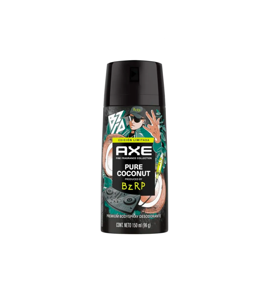 Desodorante Axe Bizarrap Coconut 150 ml