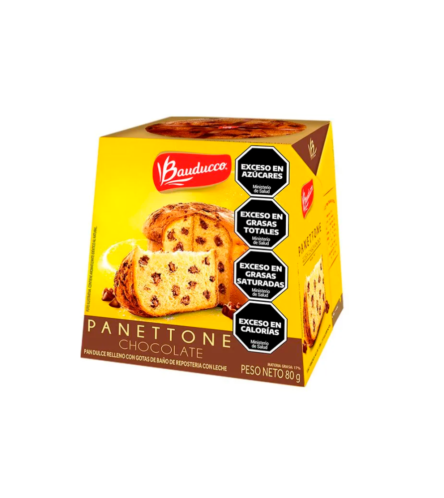 Pannetonne Bauducco Chocolate 80 gr