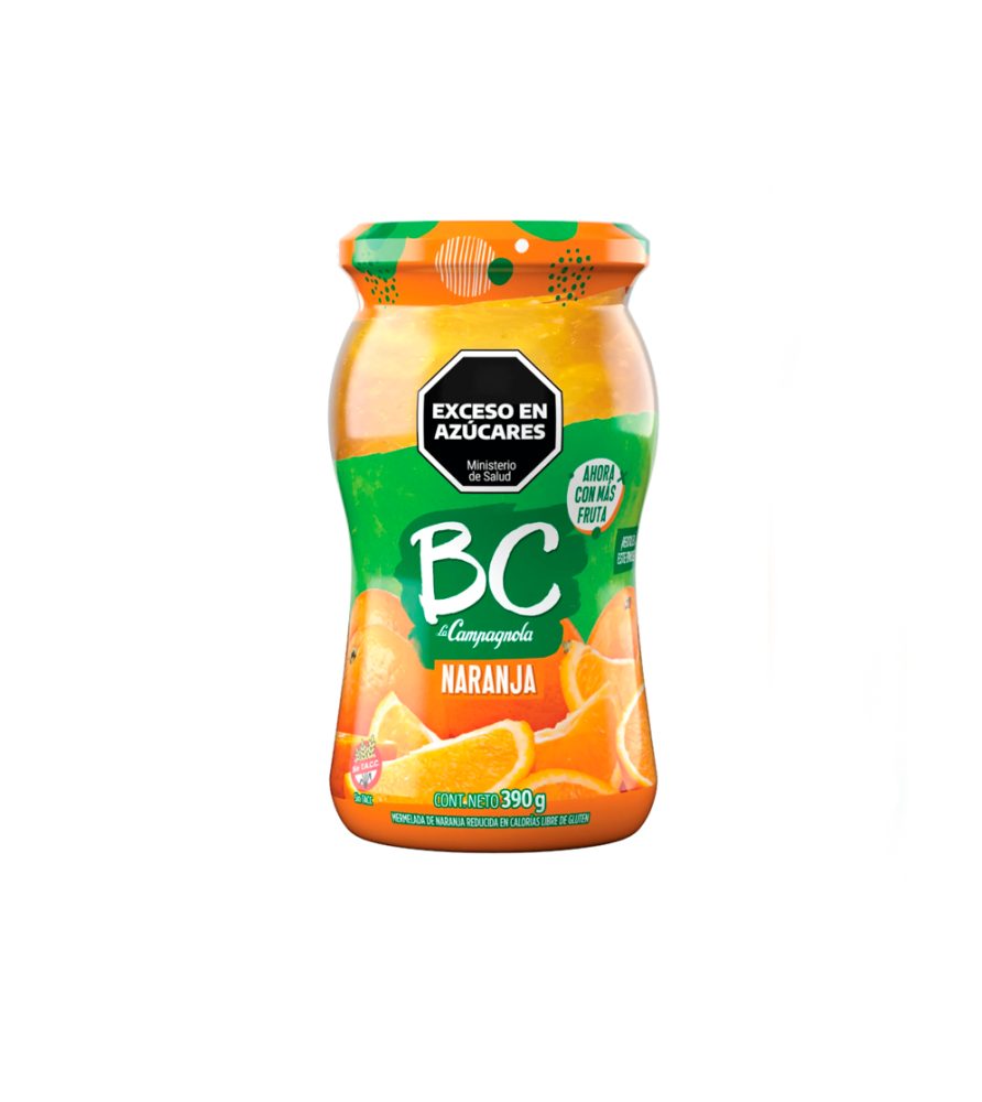 Mermelada BC La Campagnola Naranja 390 gr