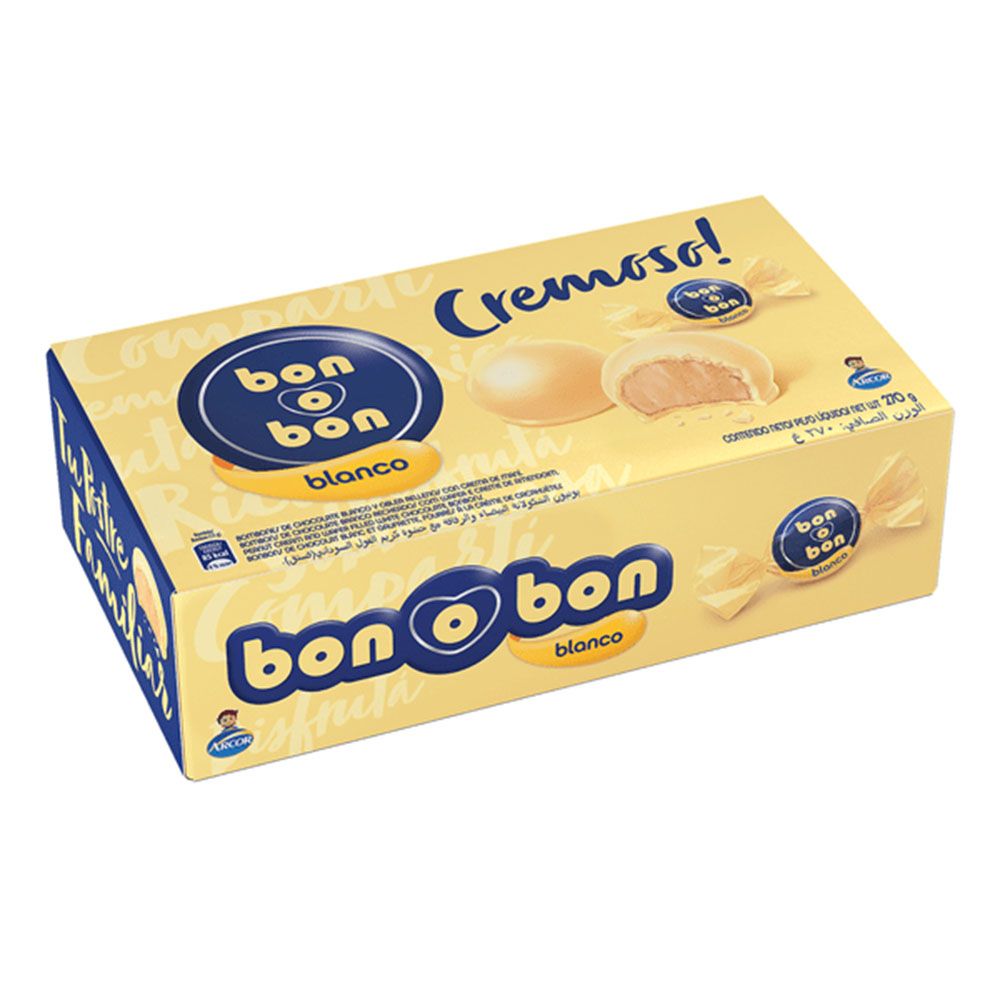 Bombón Bon o Bon Chocolate Blanco caja x 30U