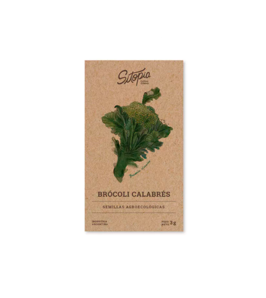 Semillas Brócoli Calabres 3 gr