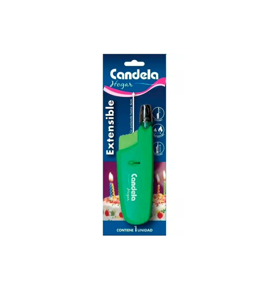 Encendedor Chispero Candela Recargable Extensible